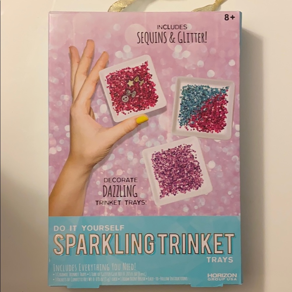 Girls do It Yourself trinket trays . New